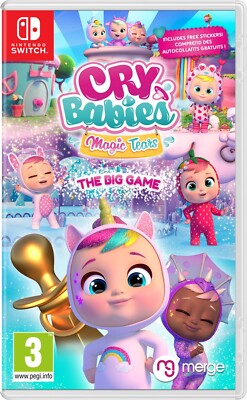 Cry Babies Magic Tears The Big Game Switch Nintendo Spiel Code Key EU *NEU
