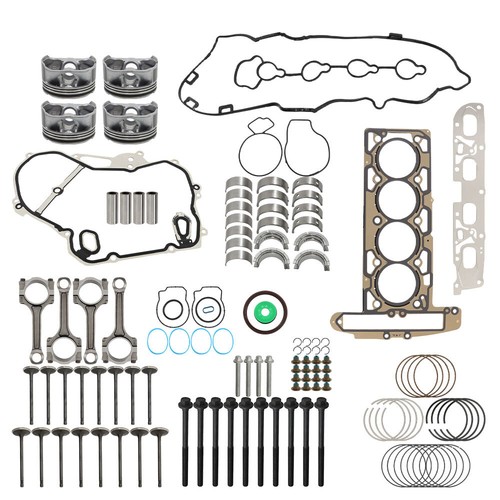 LABLT Engine Rebuild Overhaul Gasket&Connecting Rod For Buick Chevrolet GMC 2.4L