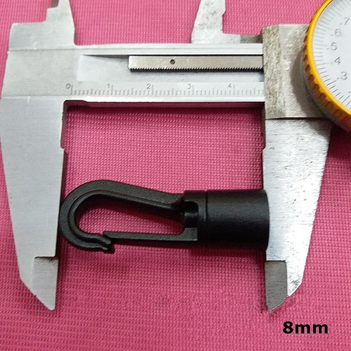 40 un. ganchos de extremo de cable de choque de conexión de ajuste rápido para cuerda elástica bungee de 8 mm - Imagen 3 de 8