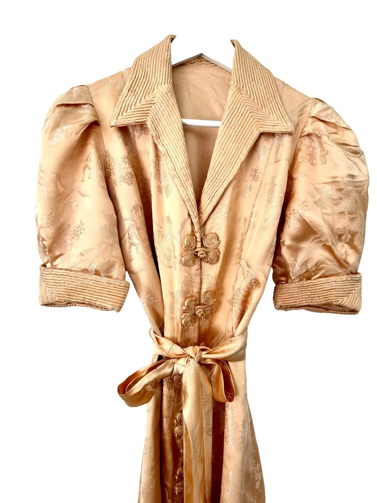 Tamaño Regular 100% Seda 1940s Pijamas y batas Vintage para Mujeres