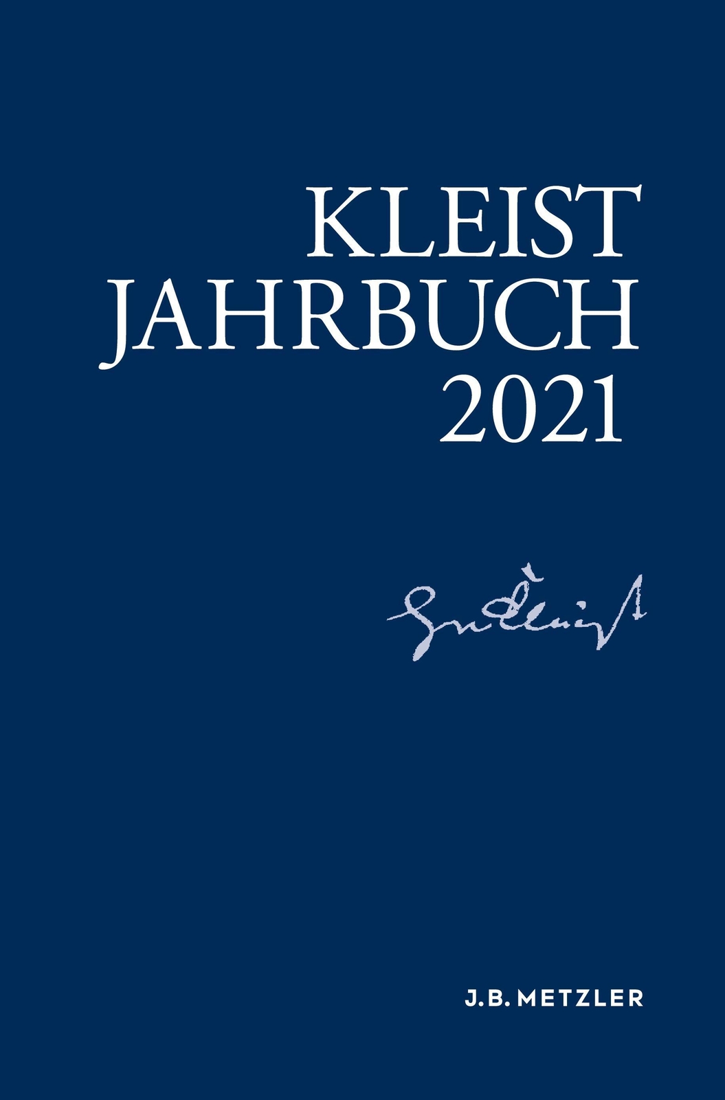 Thumbnail - Kleist-jahrbuch 2021, Andrea Allerkamp
