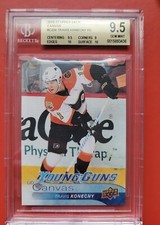 Travis Konecny Young Guns Canvas Rc 2016-17 UD Rookie Graded BGS 9.5