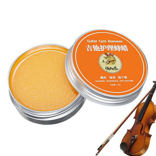Guitar Polish Wax 100ml Guitar Polish & Cleaner Anti Crack Cleaning Guitar Care - Picture 3 of 12