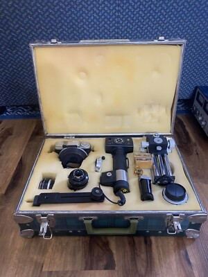 Kodak Colorsnap 35 Vintage Camera with Minolta Microscope Accessories And Case!!