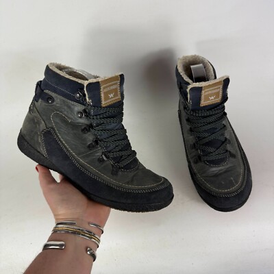 Allrounder by Mephisto Ankle Boots Women's Gray Blue Leather