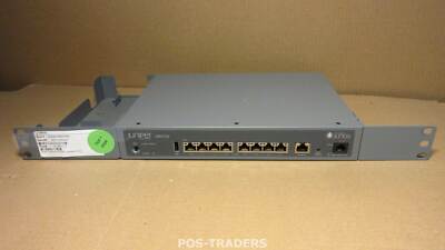 JUNIPER SRX110H-VA SRX110 Gateway 8x FE Firewall VPN EXCL PSU / + 2x RACKMOUNTS