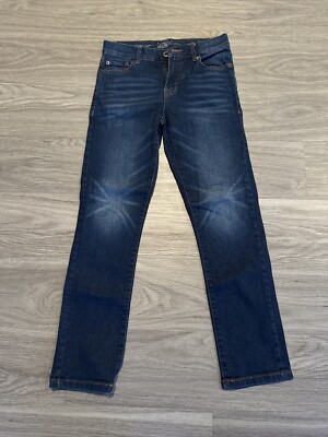 Lucky Brand Jeans Boys Size 10 Blue Denim Authentic Skinny