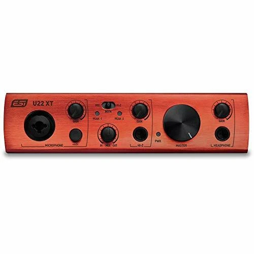 ESI U22 XT 2IN / 2OUT Professional 24bit USB Audio Interface w/ Tracking NEW - Image 2 of 3