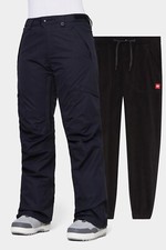 686 Women's SMARTY 3-IN-1 CARGO Snow Pants - Black - XL - NWT