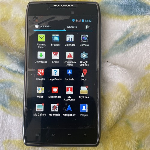 Motorola RAZR MAXX XT908 16GB Black Smartphone As Is Condition - Picture 3 of 11