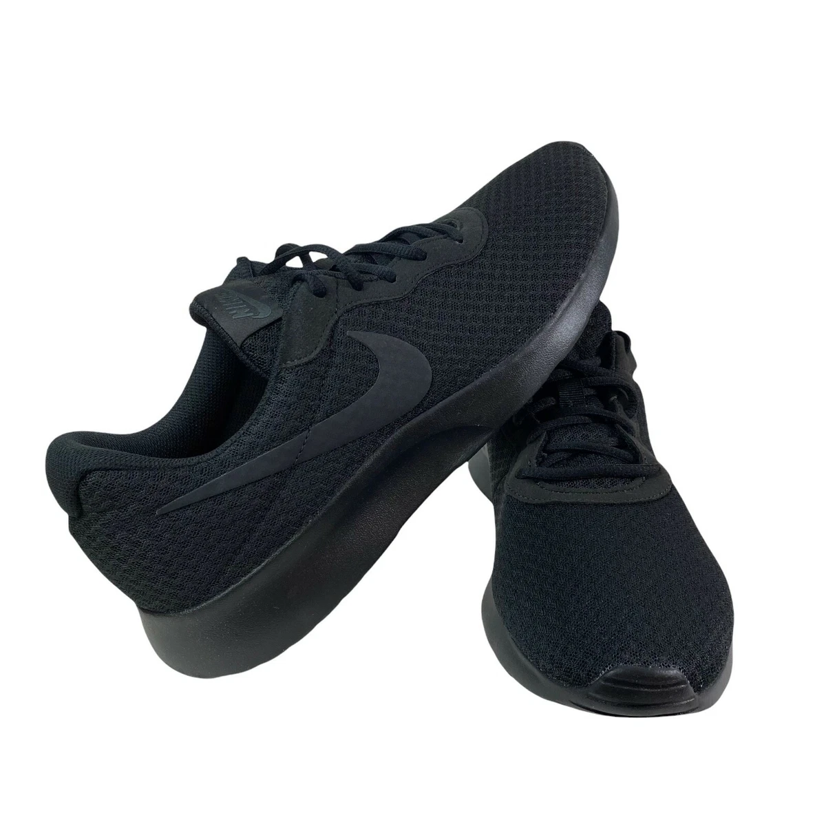 All black nike tanjun mens cheap