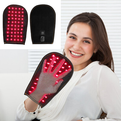LED Infrared Red Light Therapy Glove For Hand Joint Pain Relief Treatment Mitten