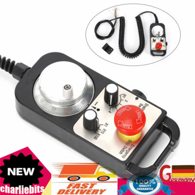 Für Mach3 CNC 4 Achse Fräsmaschine Elektronische Handrad Controller MPG Anhänger