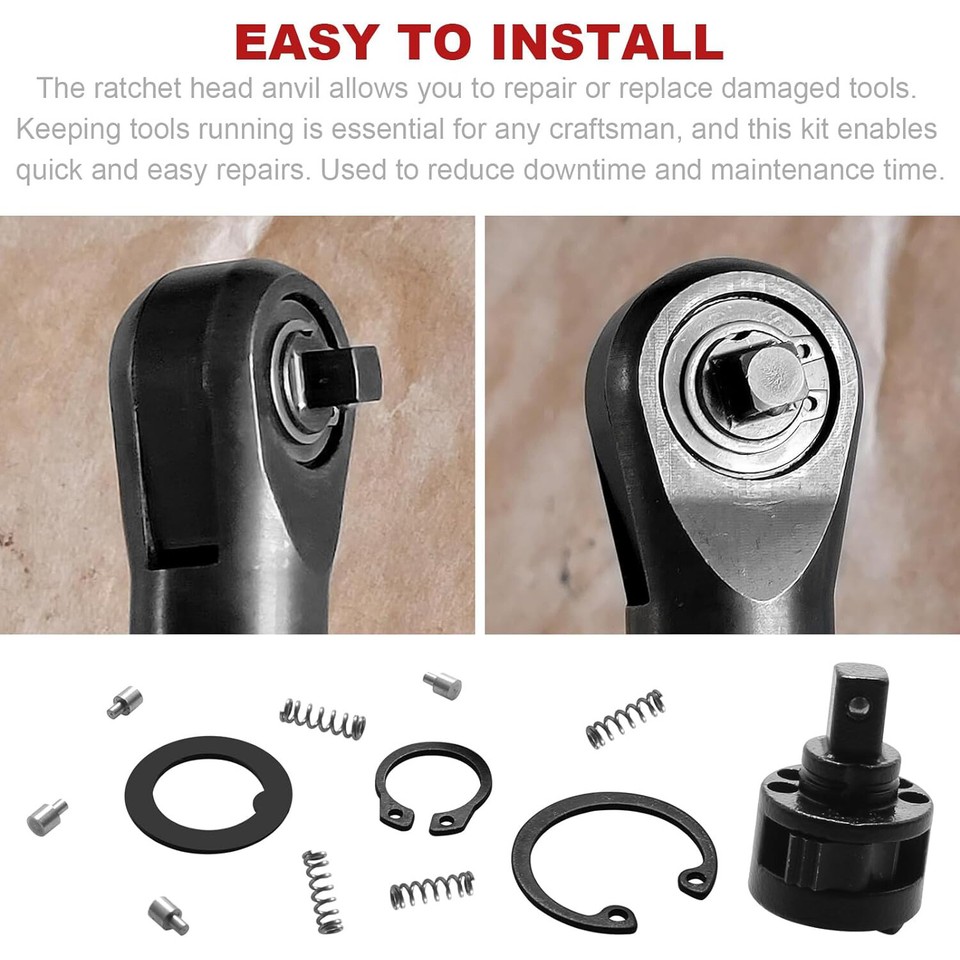 Kit D'Enclume Pour Clé à Cliquet 1/4" – Compatible 2456-20 – Réf. 42-06-1006 – Neuf