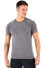 T-Shirt - Merinowolle - Seamless - Funktionss...
