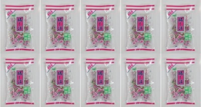 JAPANESE UMESHIBA CRUNCHY PICKLED PLUM UMEBOSHI SNACK 95g ×10PCS