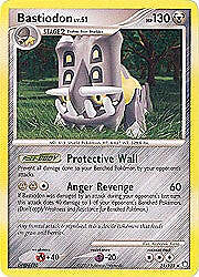 Pokemon Diamond & Pearl Mysterious Treasures- Bastiodon Card 21/123