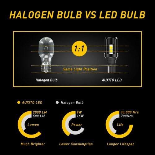 4XT15 912 921 Blanca Libre de Errores LED 3a Luz de Freno de Carga para Dodge Ram 1500 2500 - Imagen 3 de 11