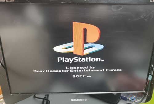 SONY PLAYSTATION 1 PS1 FAT CONSOLE COMPLETA VINTAGE PAL ORIGINALE + JOYPAD COMP - Foto 14 di 15