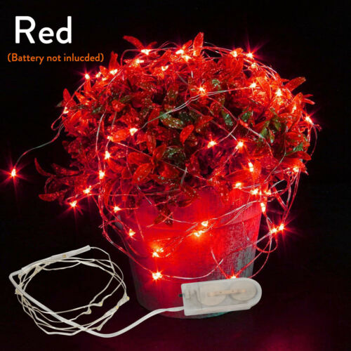 Mini LED Fairy String Light 1M 2M 3M Light Party Bedroom 10LEDs 30LEDs Outdoor - Picture 13 of 18
