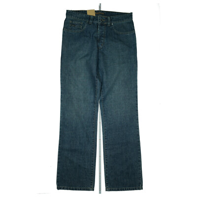 HATTRIC Henk Mens Jeans Trousers Relaxed Comfort Straight Leg 48 W32 L32 Blue NEW