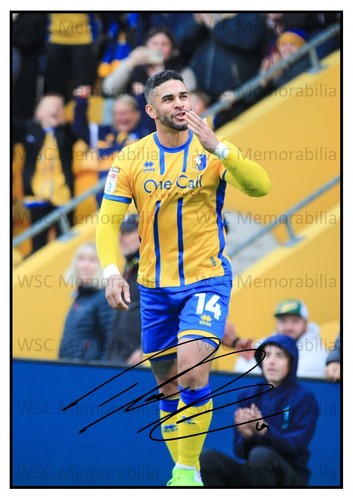 12182. Dom Dwyer Signed Pictures (A4 Prints) Mansfield USA Atlanta Orlando etc.
