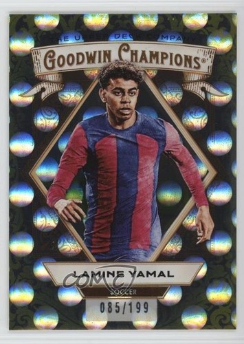 2025 Upper Deck Goodwin Champions Yellow Circles /199 Lamine Yamal #19 09q5