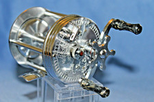 RARE Vintage Engraved Ocean City Jeweled EXPERT-FORTY Star Drag Fishing Reel