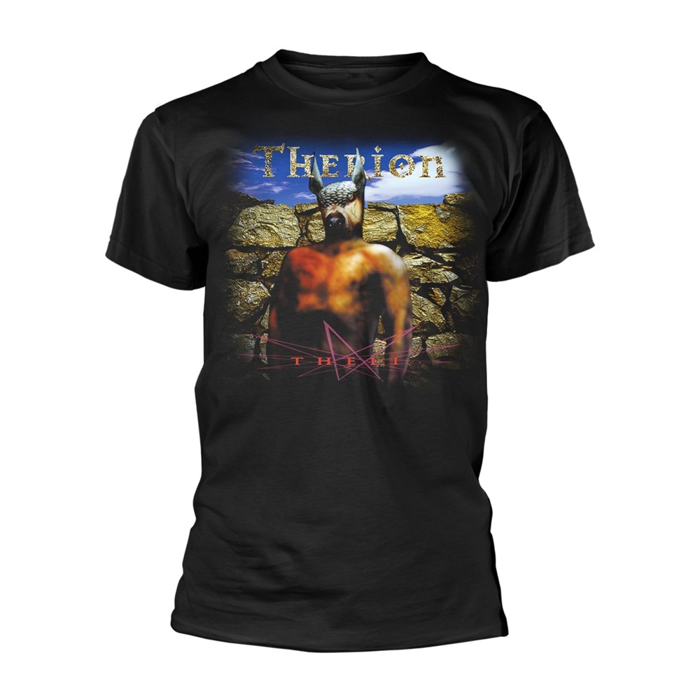 THERION - THELI BLACK T-Shirt Small