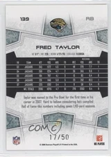 2008 Score Select Gold Zone /50 Fred Taylor #139