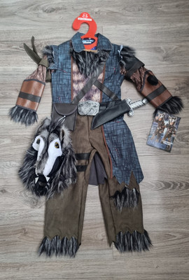 Adventure Factory Kinder Dark Forest Werwolf Kostüm Größe 3-4 Jahre