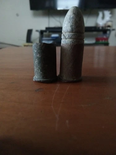 Antique Civil War Relic Spencer Bullet and Hull, dug,  N. Virginia