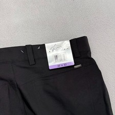 Greg Norman Golf pants Men's 30x32 Black Stretch Performance Tech Straight NEW