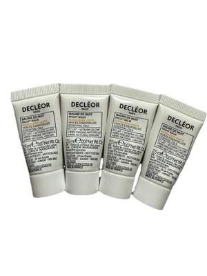 DECLÉOR Decleor Mandarin Verte Night Balm 2.5ml X 4 Pack Travel Size Sample