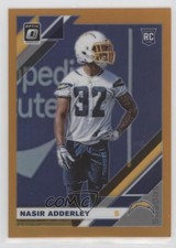 2019 Panini Donruss Optic Rookies Orange Prizm 196/199 Nasir Adderley #128 kq9