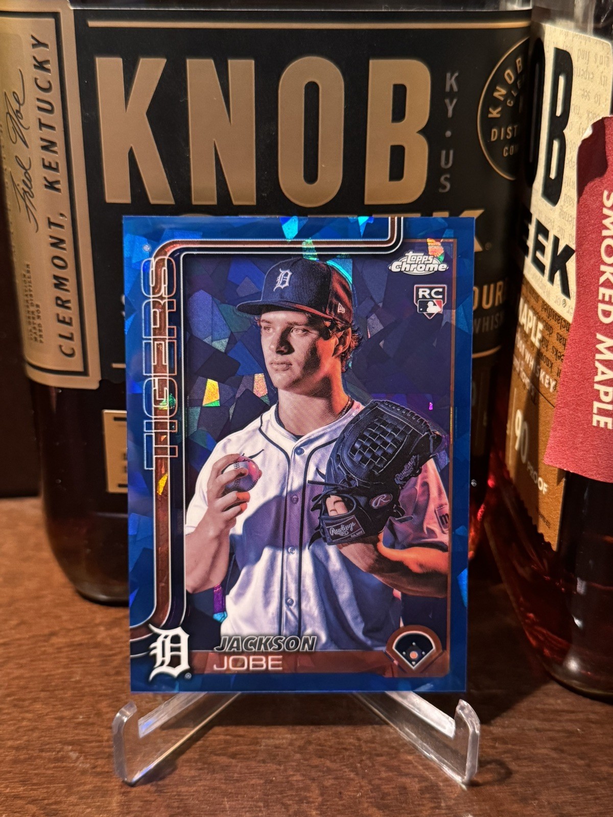 2025 Topps Chrome Sapphire Jackson Jobe RC Image Variation SP Tigers #249