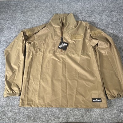 Wild Things Tactical Wind Shirt Jacket Mens XL 1/4 Zip Coyote