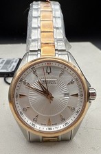 Bulova Accutron Womens Diamond Quartz Watch 65P108 NEW FROM 2013 -J8