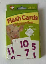 Apple Seed Subtraction Flash Card Set NEW