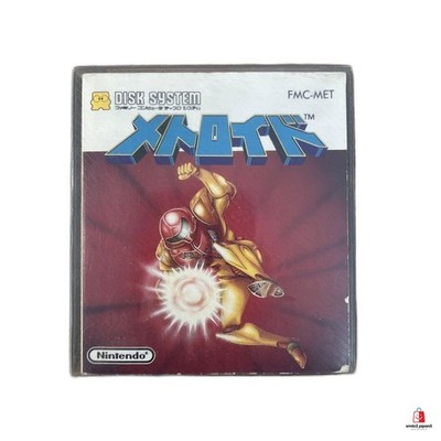 NES Disk system Metroid Action. Box Famicom Game Nintendo good Japan Used