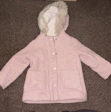 Zara Thick Pink Children’s Coat Aged 3-4 Years Excellent Conditions
