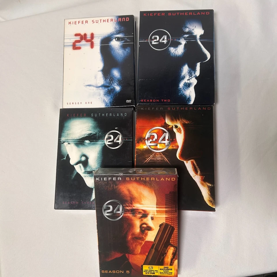 24 DVD Box Set – Complete First Five Seasons + Season 8 of the Hit Drama Series - Image 2 of 4