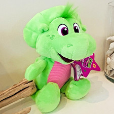 Barney's World Baby Bop Dinosaur Plush Barney Friend 8 Fisher Price - NWT