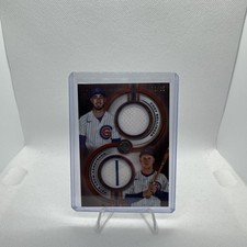 2025 Topps Tribute Cody Bellinger/Pete Crow-Armstrong Dual Relic Orange 10/25