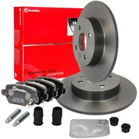 Brembo Bremsscheiben 264Mm + BremsbeläGe Hinten FüR Opel Astra H Twintop Combo