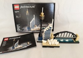 LEGO Architecture Sydney 21032 Complete Set w/Box & Manual (RETIRED) 