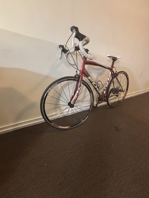 FUJI Sportif 700C Road Bike 54cm Red/White Drop Bar Mechanical Rim