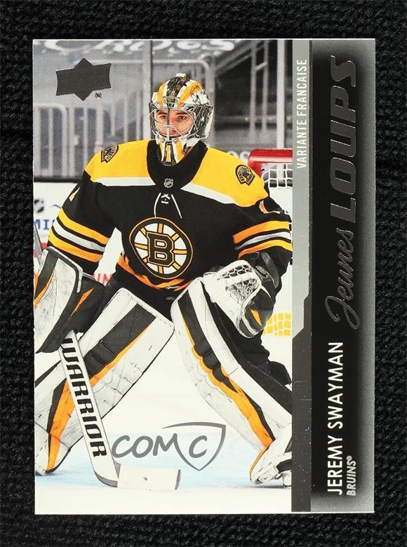 2021-22 Upper Deck Series 1 Young Guns French Jeremy Swayman #226 1a2h