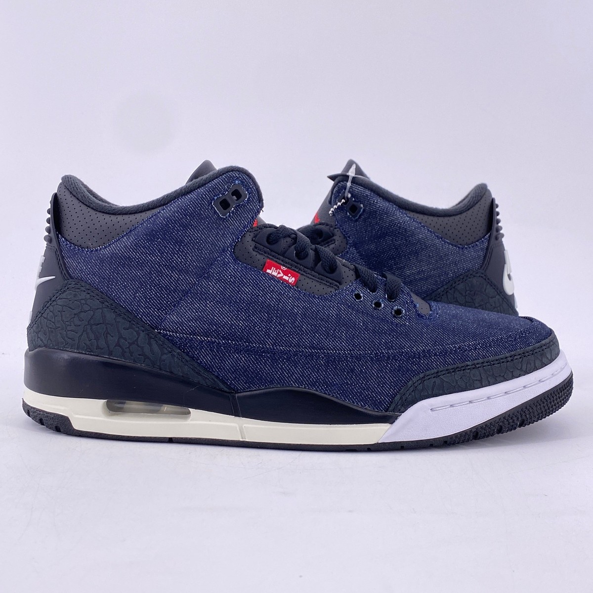 Size 10.5 - Levi's x Air Jordan 3 Retro SP Denim Blue for sale