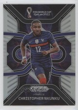 2022 Panini Prizm World Cup Qatar Phenomenon Silver Christopher Nkunku #6 0lz4